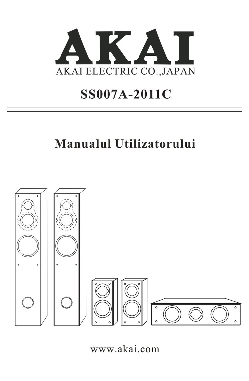 Akai SS008A-2011D user manual