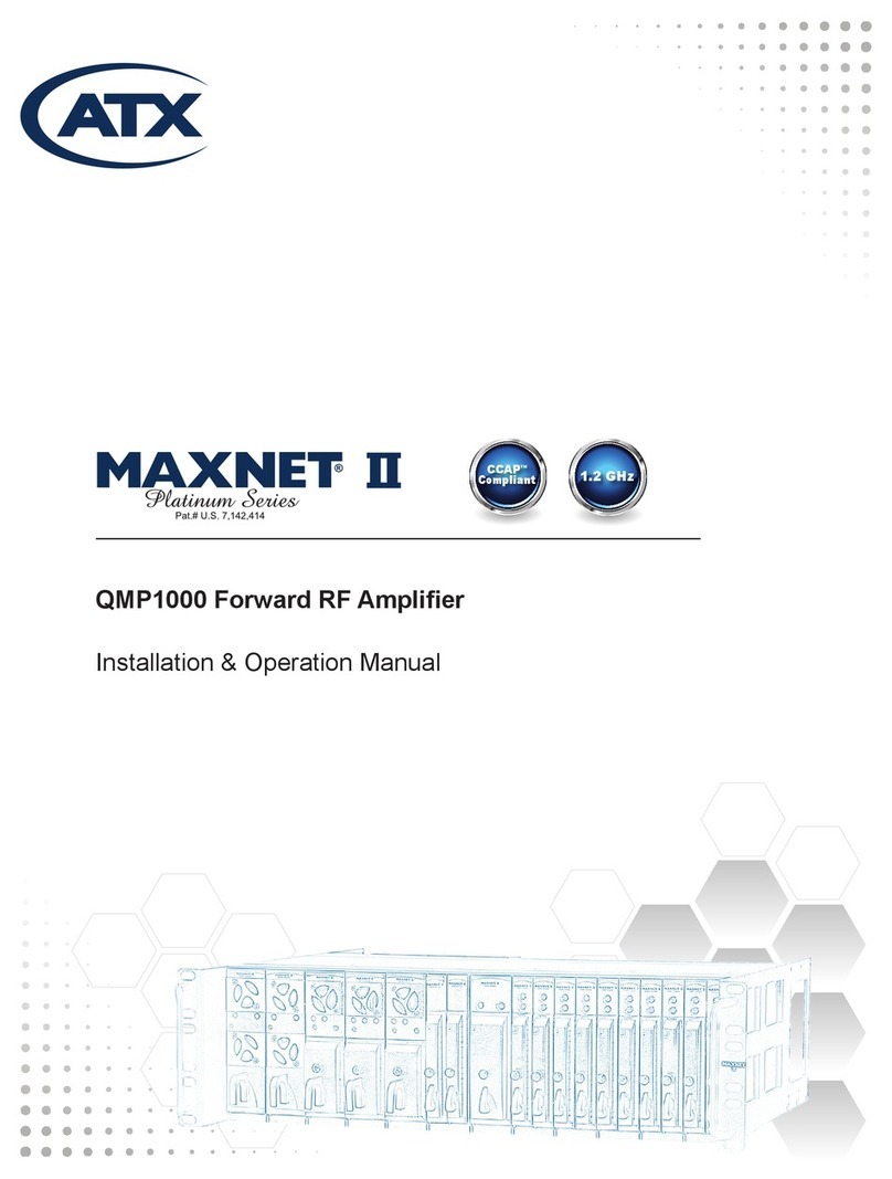 ATX Maxnet II QMP 1000 User manual