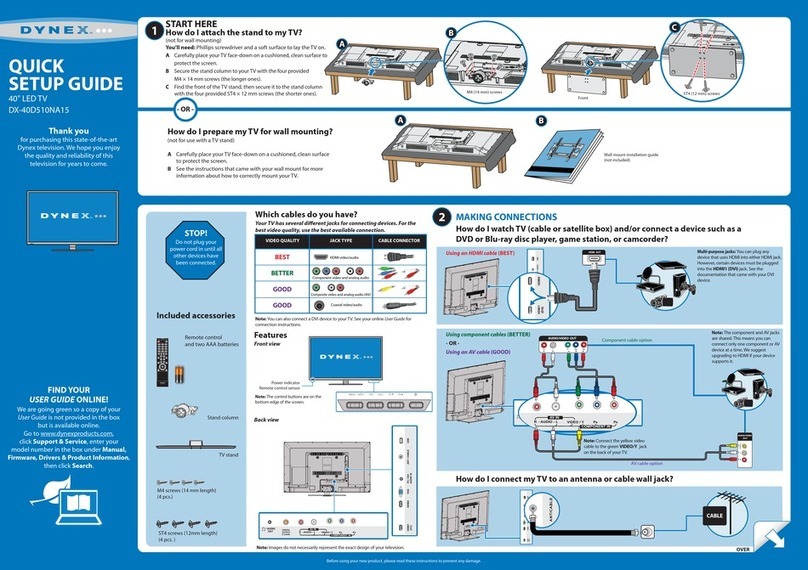 Dynex DX-40D510NA15 User manual