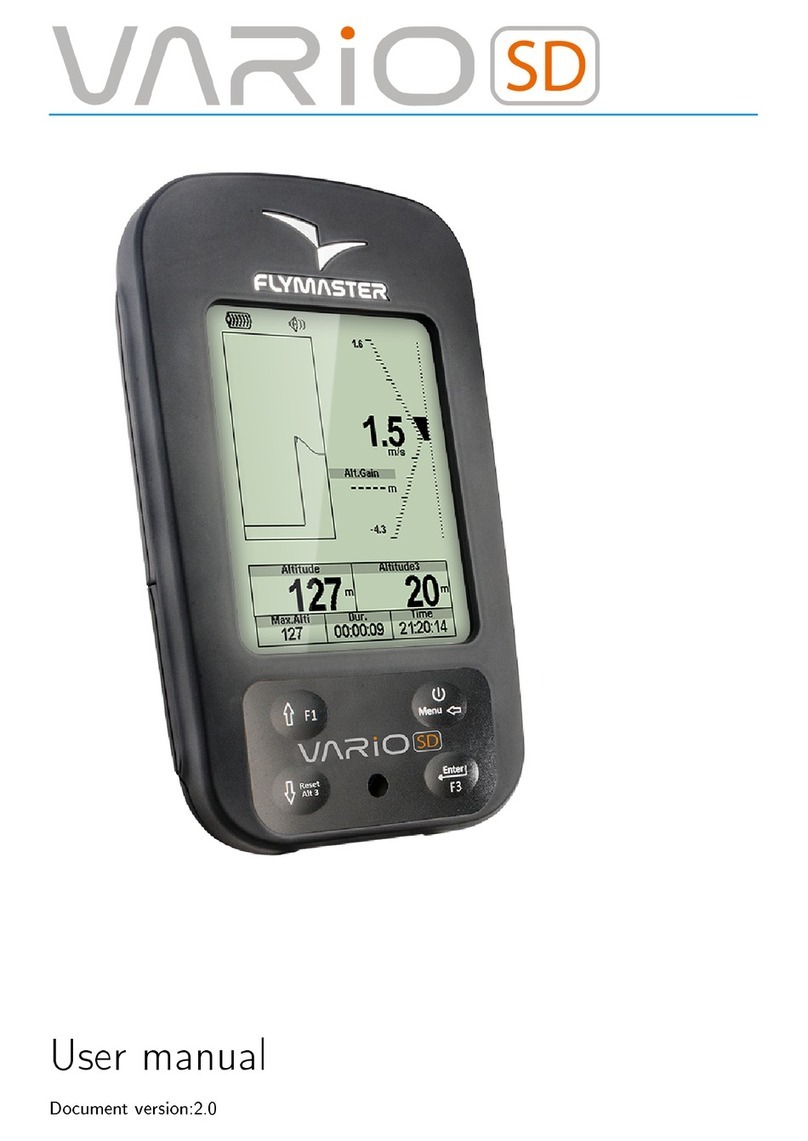 Flymaster Vario SD User manual