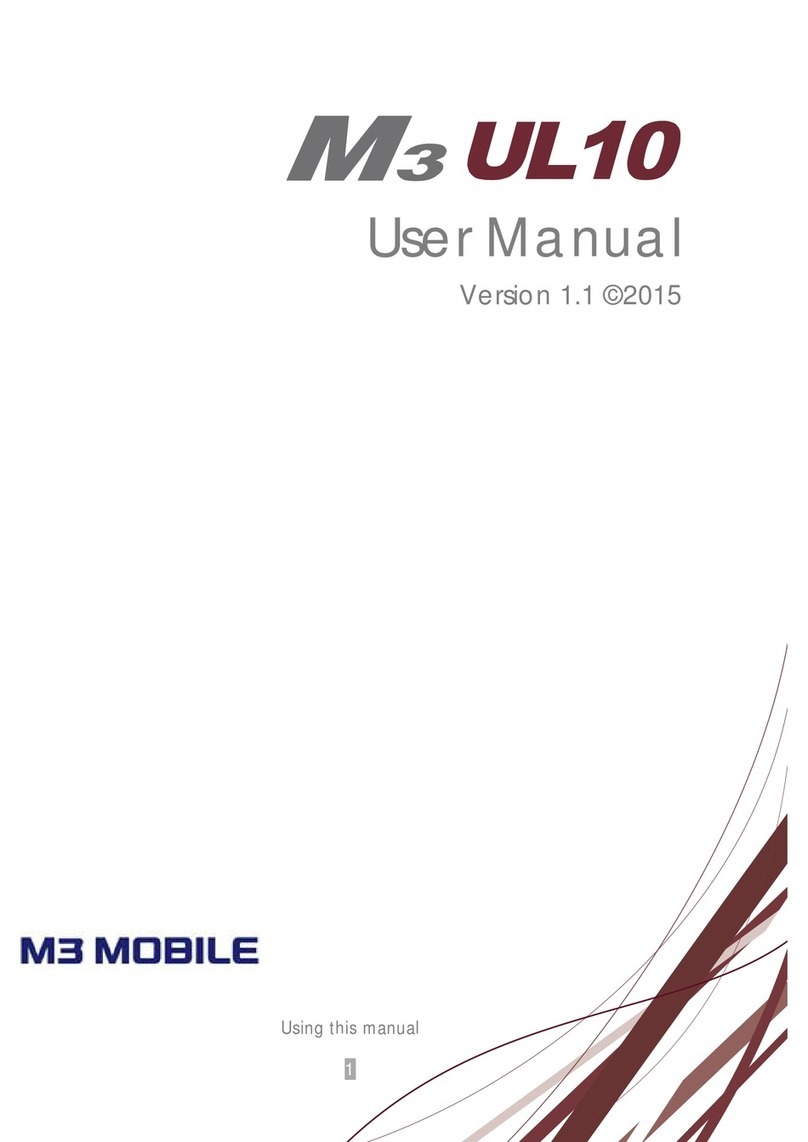 M3 Mobile UL10 user manual