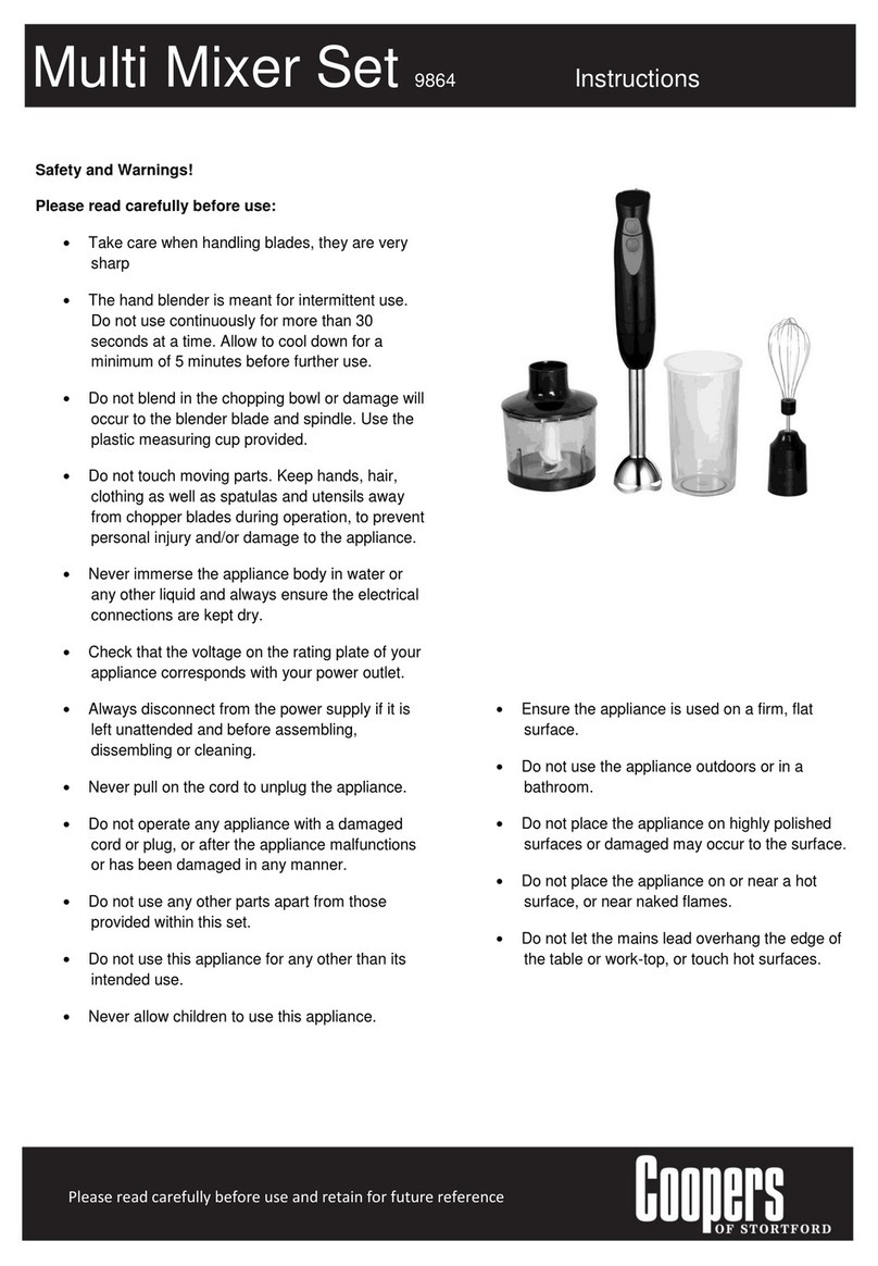 Coopers 9864 instructions