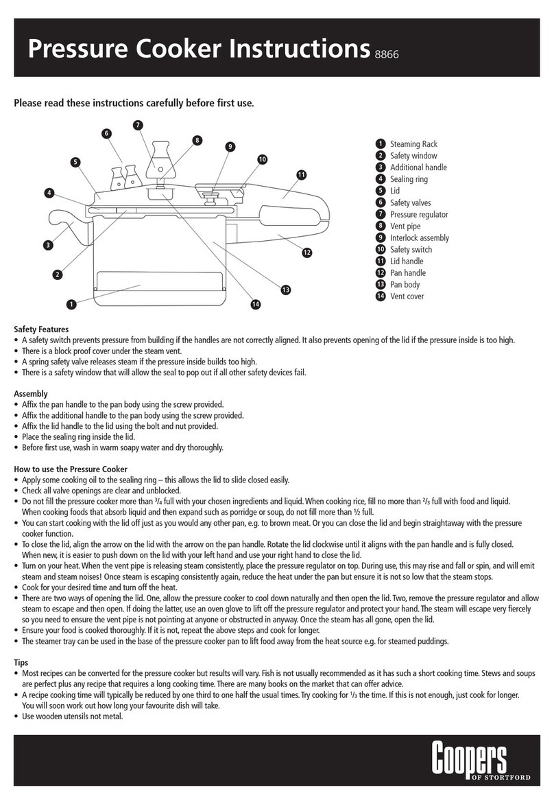 Coopers 8866 instructions