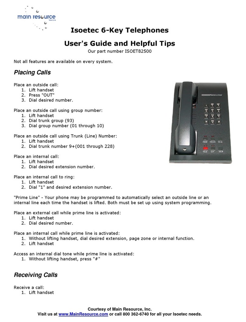 Main Resource Isoetec User's guide and helpful tips