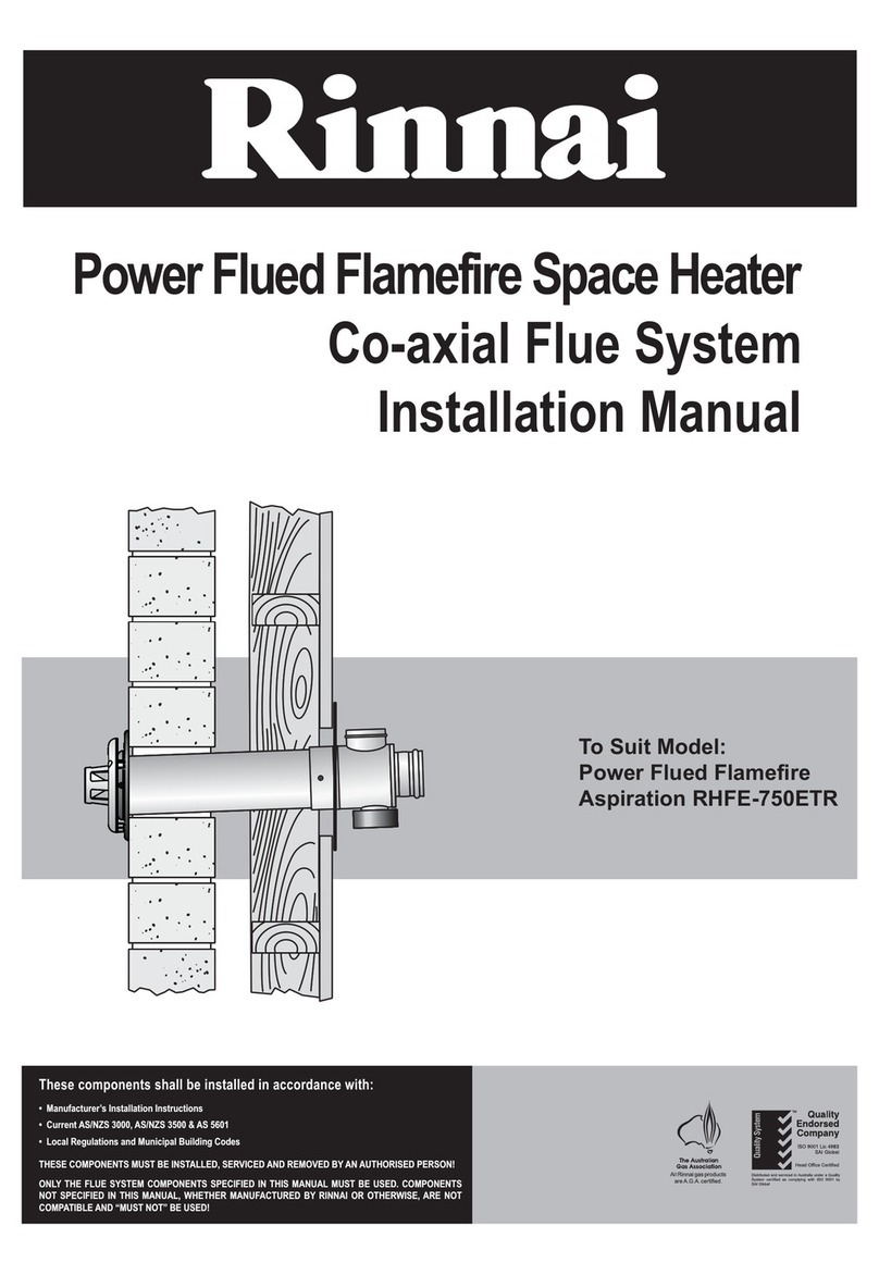 Rinnai ASPIRATION RHFE-750ETR installation guide