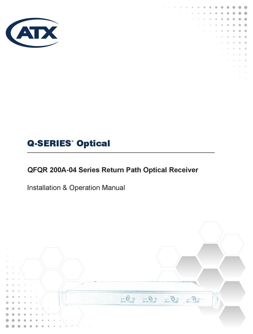 ATX QFQR 200A-04 Series Installation & operation manual