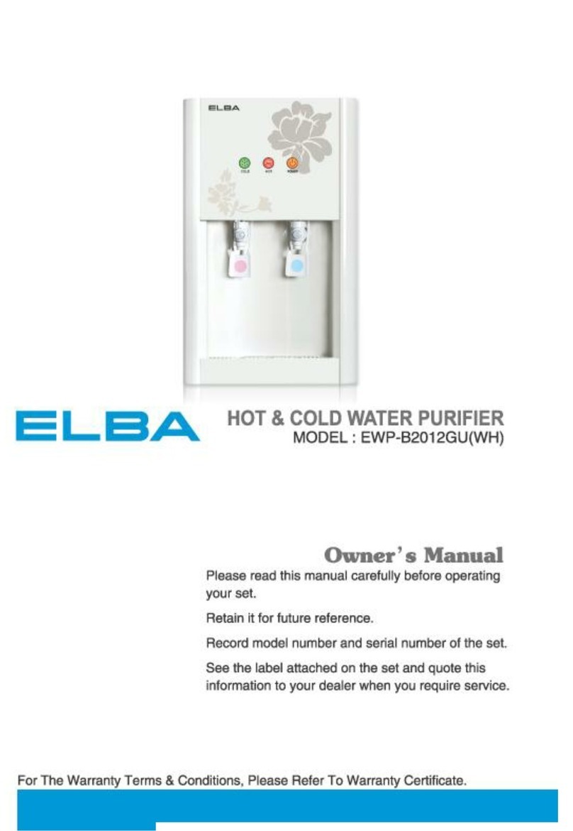 Elba EWP-B2012GU owner's manual