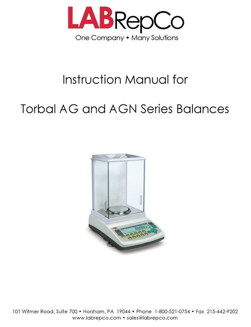 LabRepCo Torbal AG100 instruction manual
