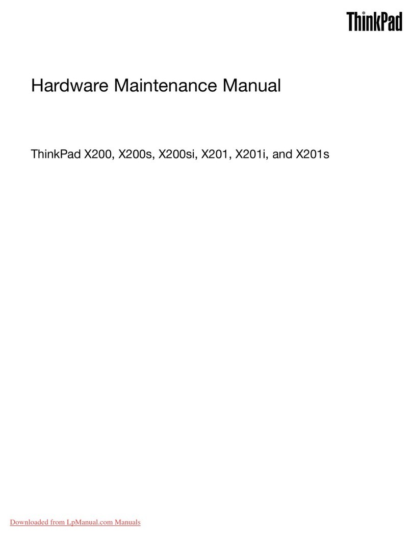 Lenovo ThinkPad X200 Tablet 7453 Owner's manual