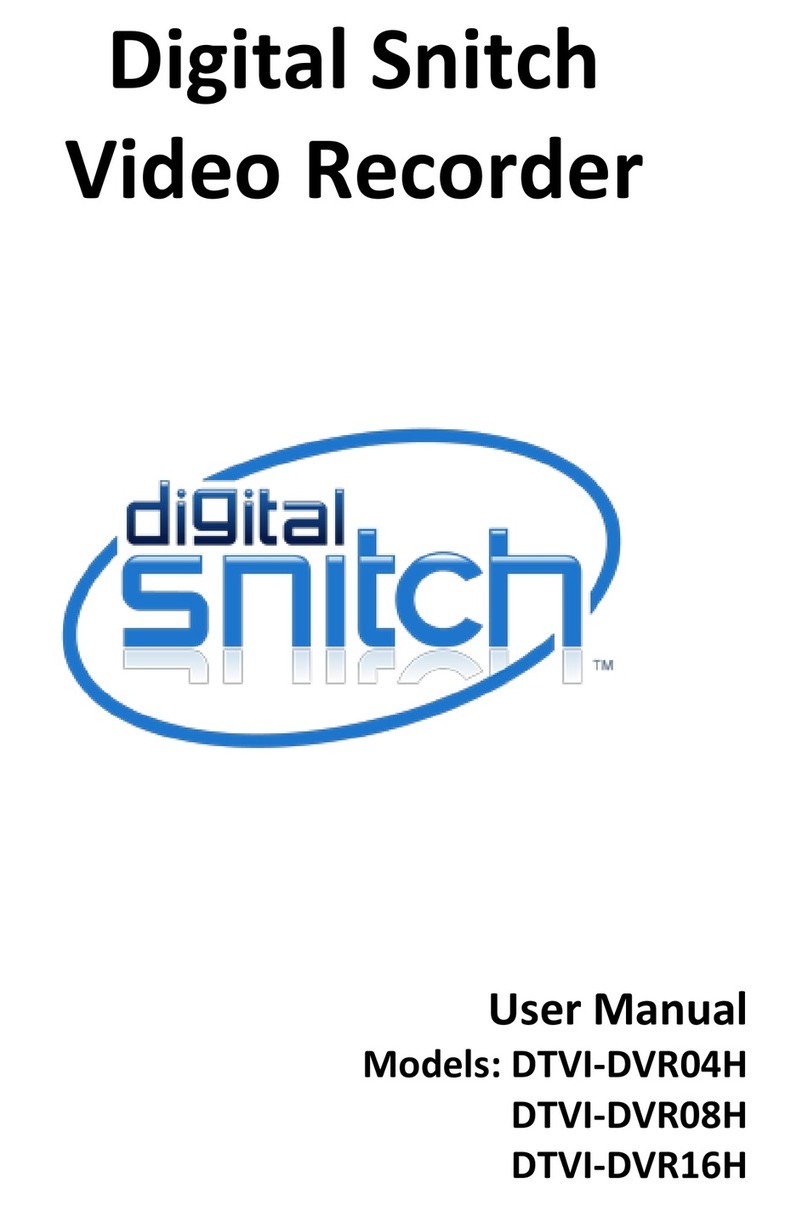 digital snitch DTVI-DVR04H user manual