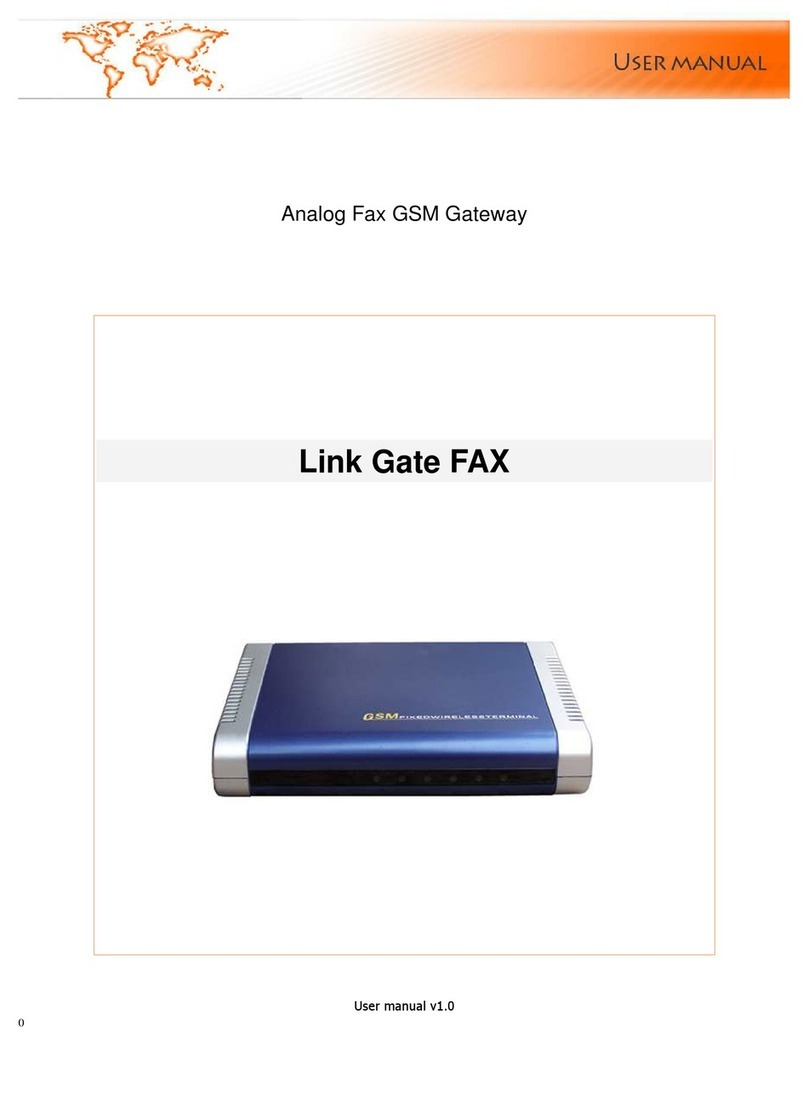 Linkcom Link Gate FAX user manual