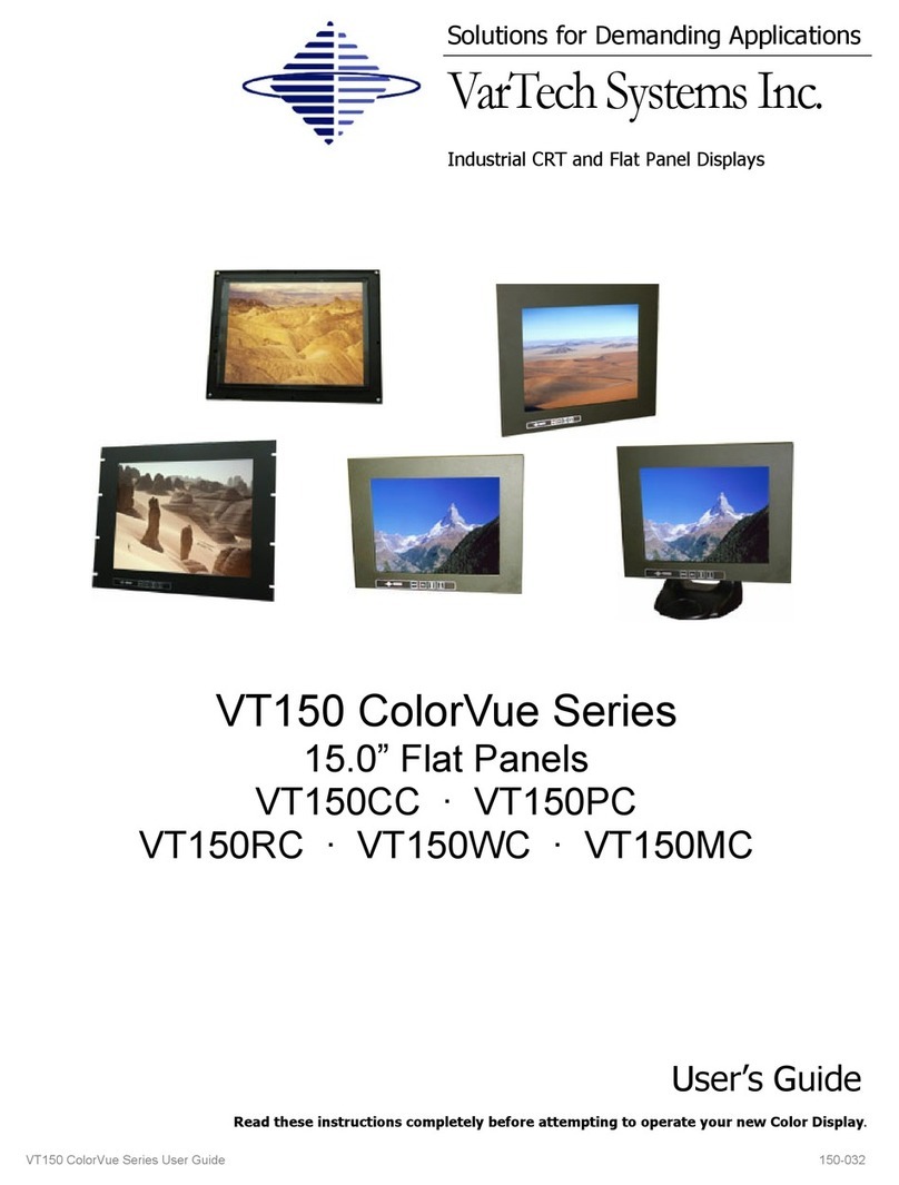 VarTech Systems VT150CC user guide