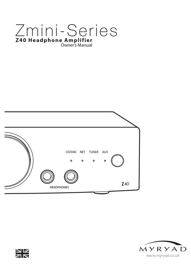 Myryad ZMINI Z40 owner's manual