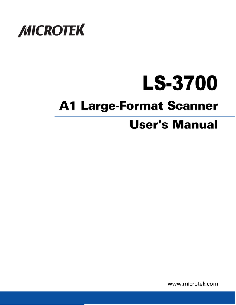 Microtek LS-3700 User manual