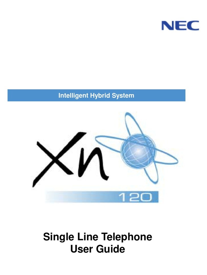 NEC XN120 Vision user guide