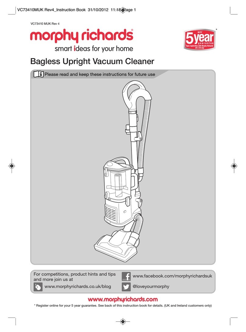 Morphy Richards VC73410 MUK User manual