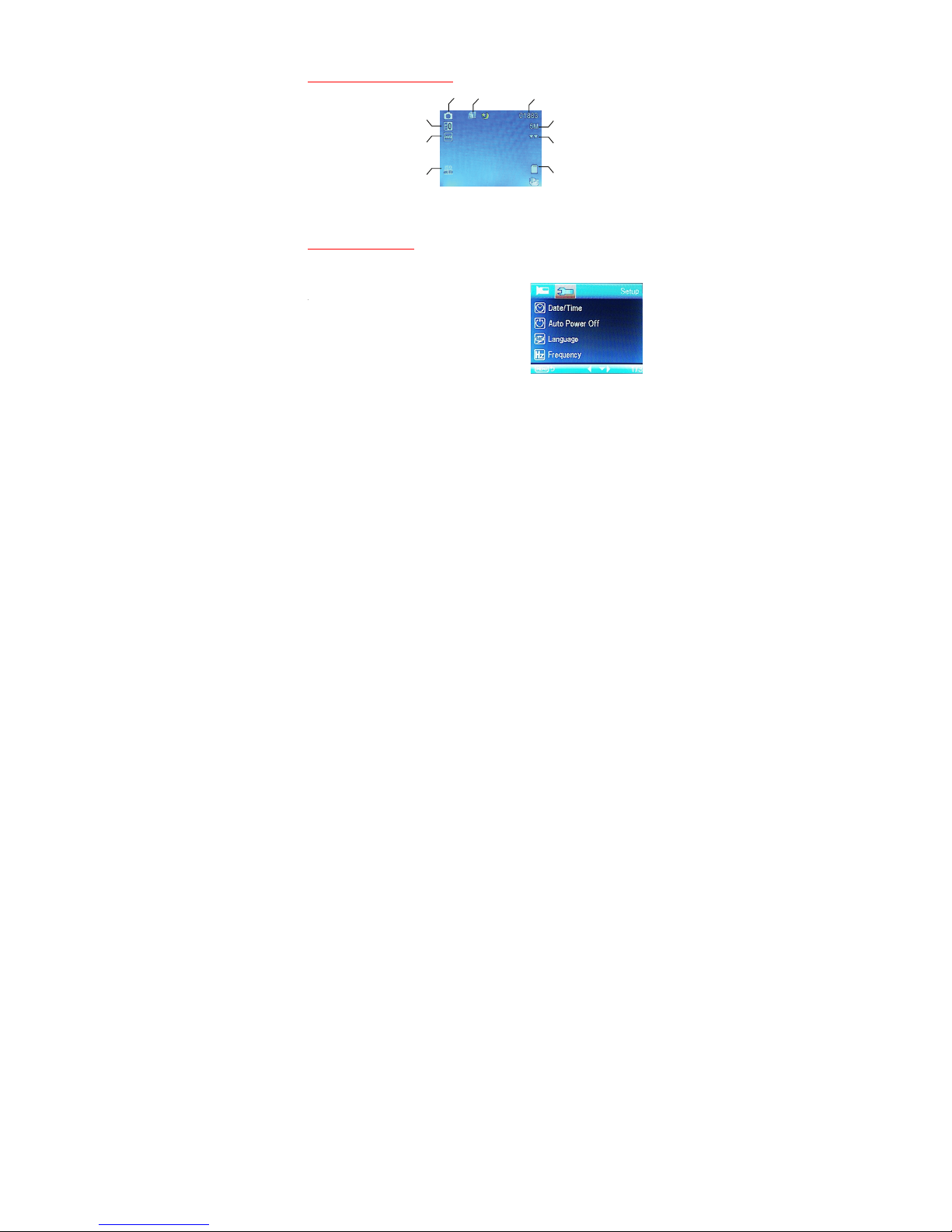 !)E!
(This# will# allow# the# camera# to# record#
only# when# motion# is# detected.# # If#no#
continuous# motion# detected# it# will#
record#for#15#seconds#and#then#put#the#
camera#in#pause.)!
Y. +F?B1Q!)HH[)E!
Recording
Video
Mode
Video
Exposure SD Card
Installed
Cyclic
Recording
![