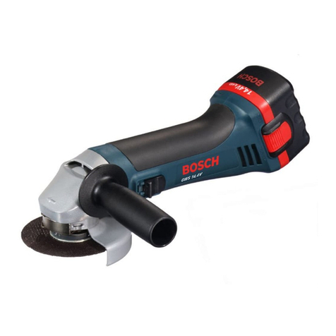 Bosch GWS 14,4 V PROFESSIONAL operating instructions