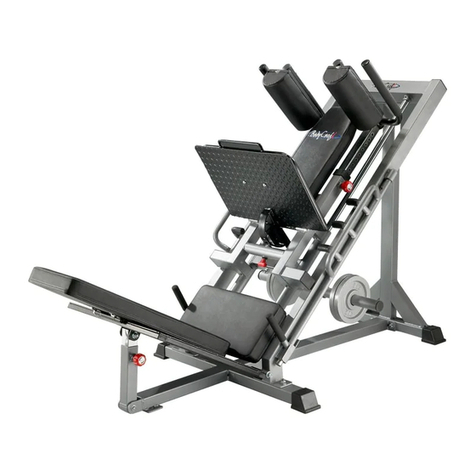 Body Craft Hip Sled F660 owner's manual
