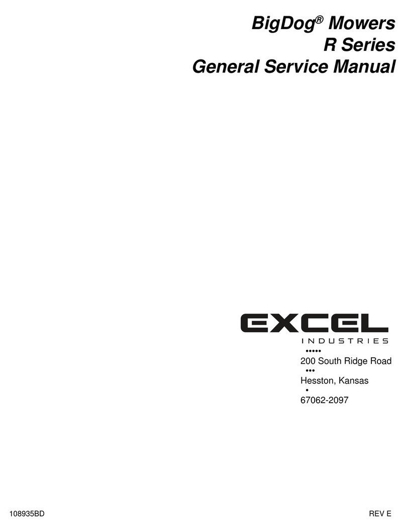 Excel BigDog R Series General service manual