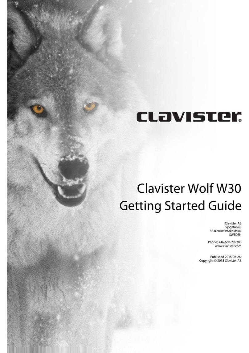 Clavister Wolf W30 Getting started guide Clavister Wolf W30 Getting started guide
