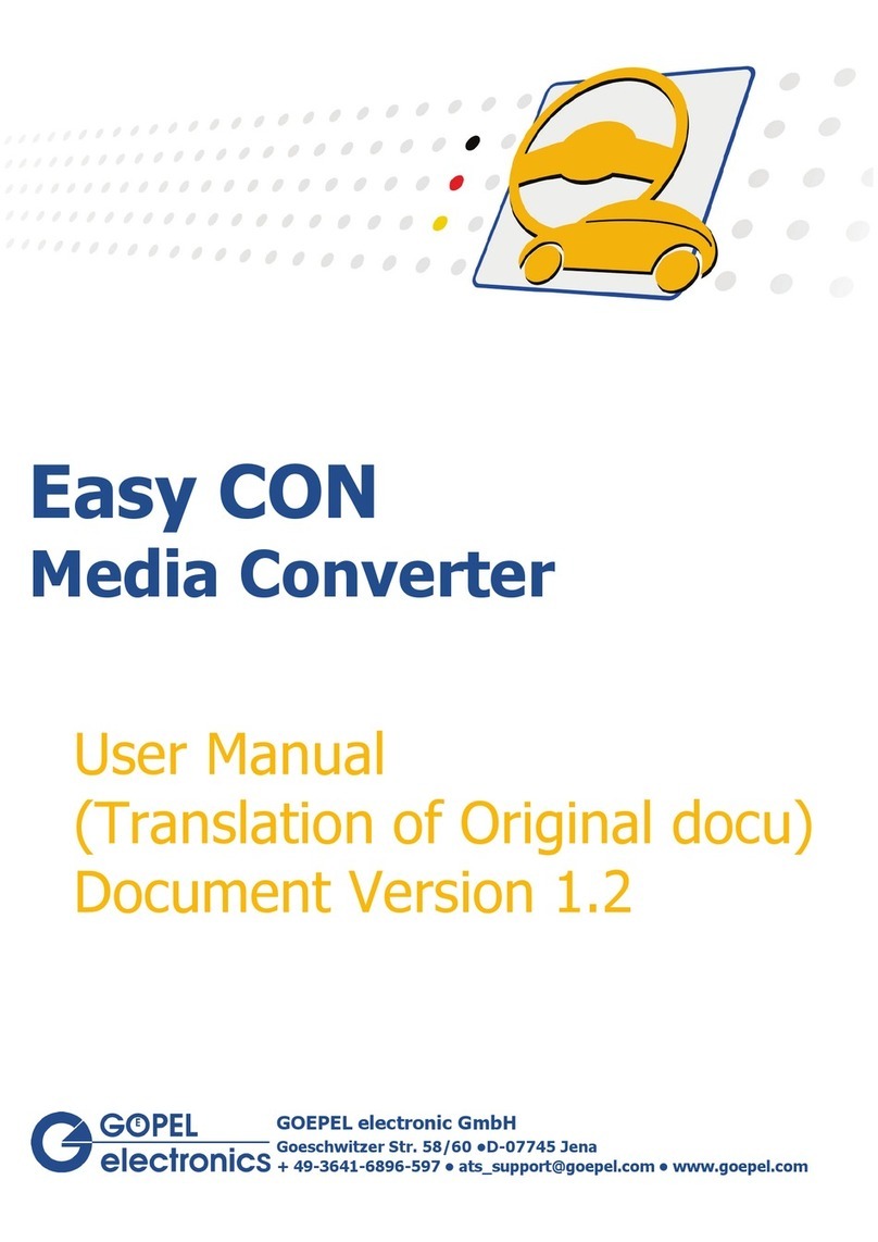 Goepel Easy CON user manual