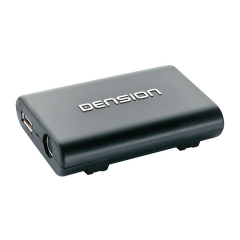 Dension GWL-9231-1 User manual