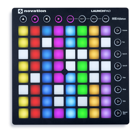 Novation LAUNCHPAD User manual