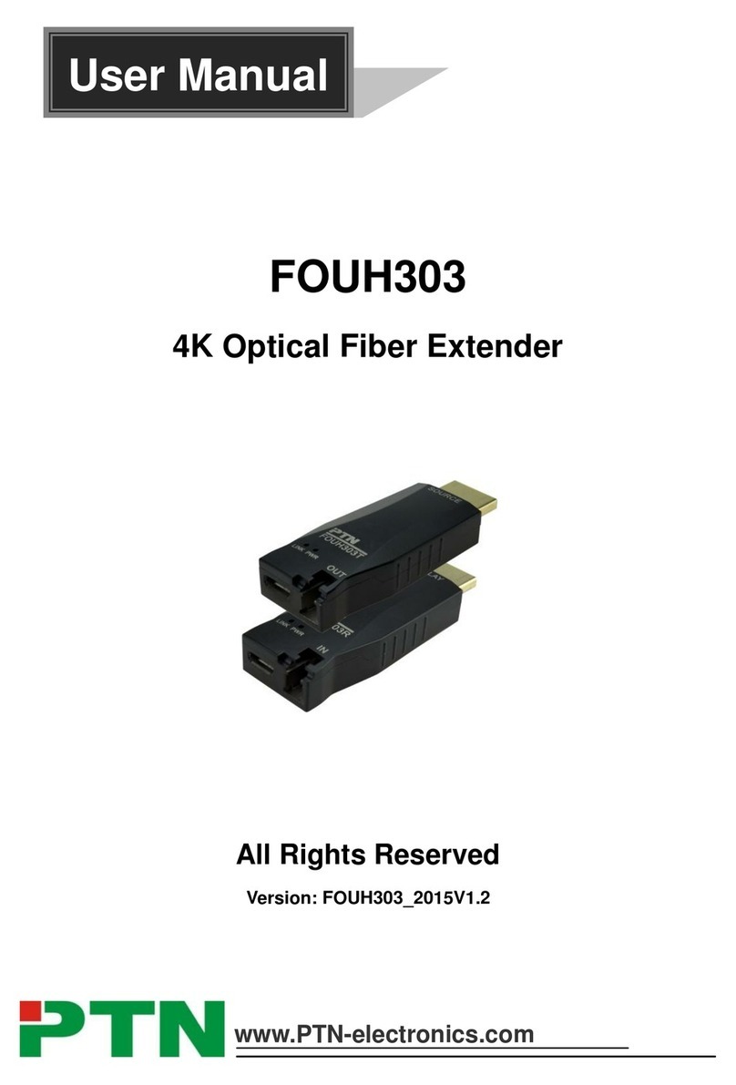 PTN FOUH303 user manual
