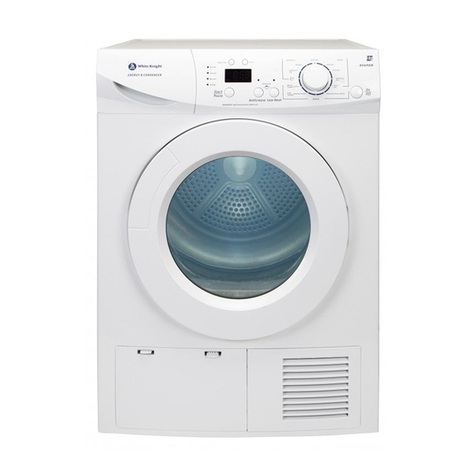 White Knight B96M8W User manual White Knight B96M8W User manual