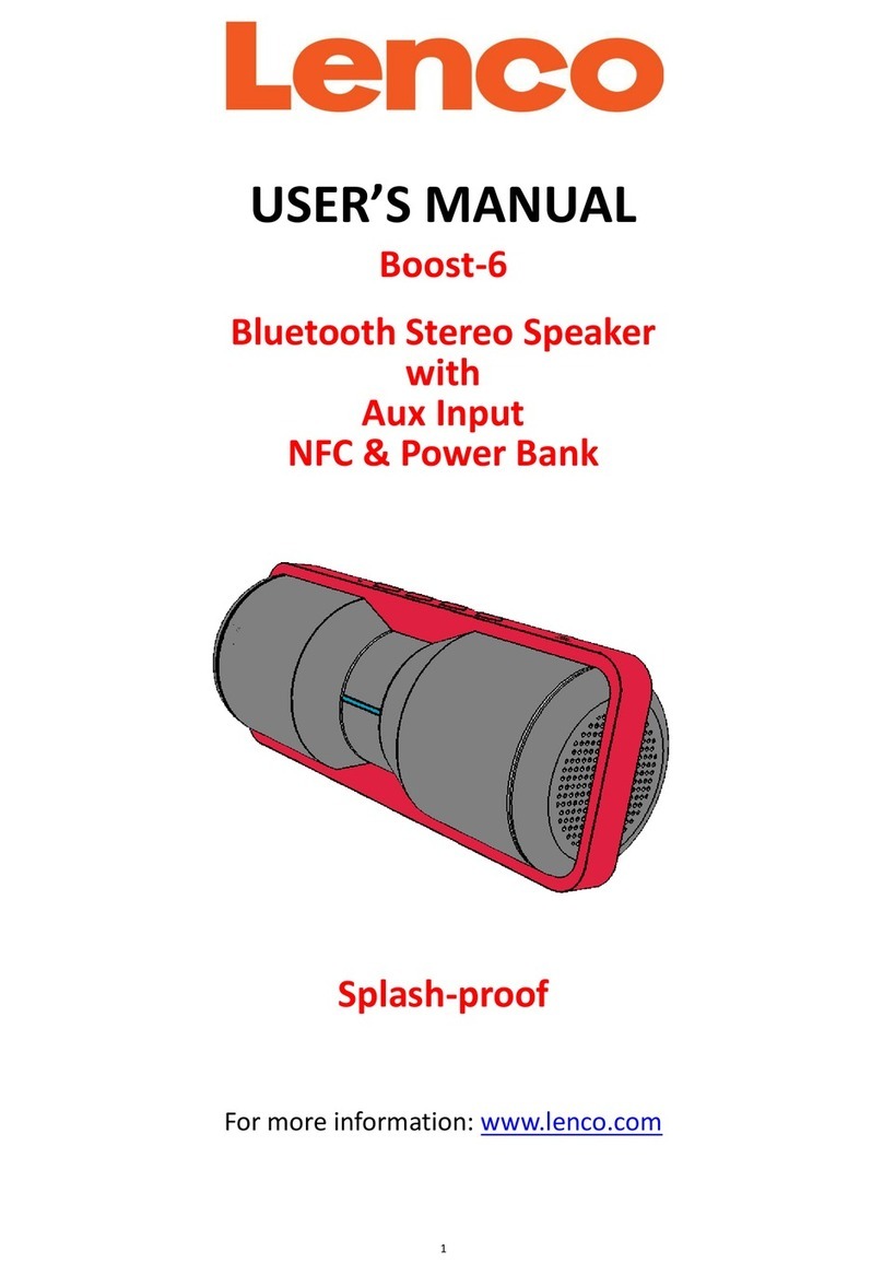 LENCO Boost-6 user manual