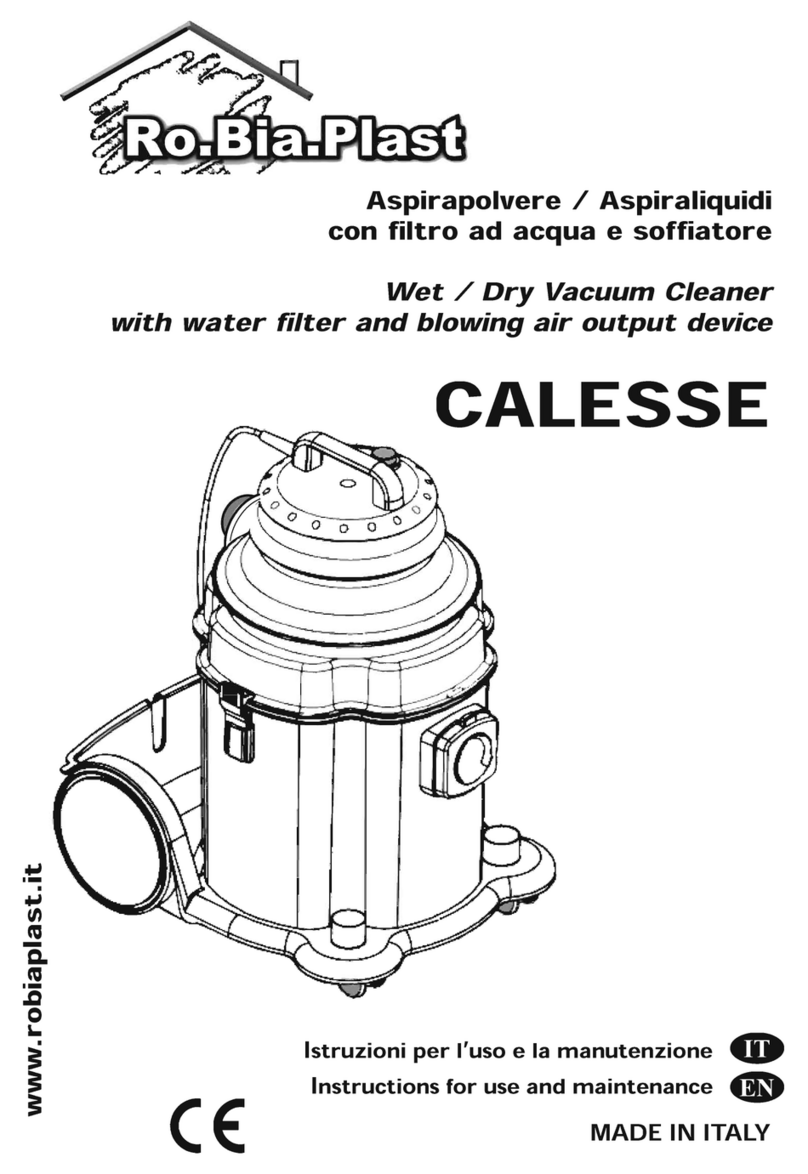 Ro.Bia.Plast CALESSE Instructions for use and maintenance