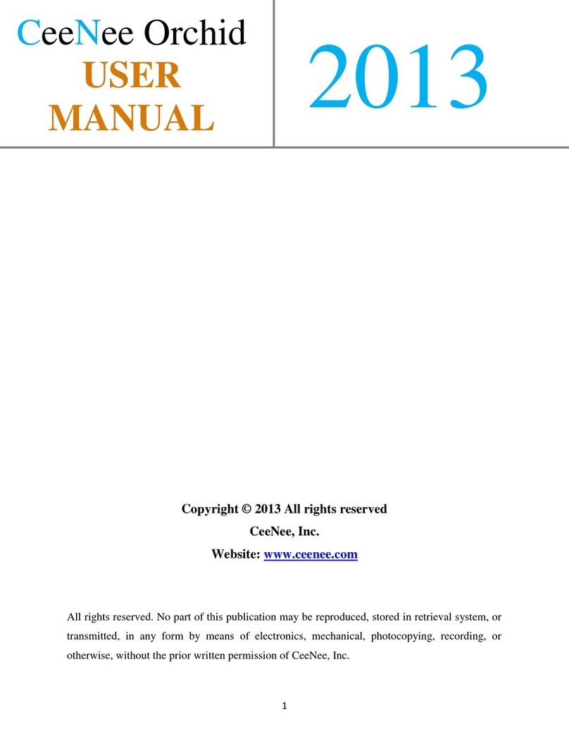 CeeNee Orchid S user manual