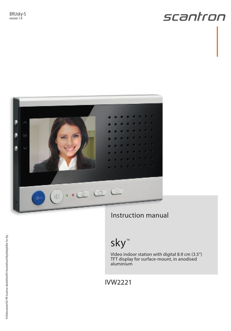 Scantron sky IVW2221 instruction manual