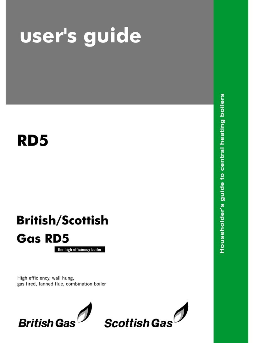 British Gas RD5 user guide