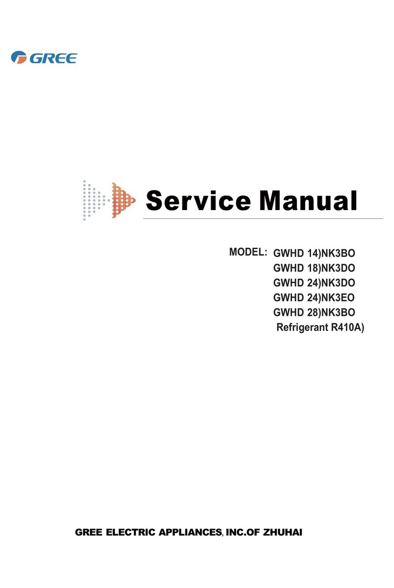 Gree GWHD14NK3BO User manual Gree GWHD14NK3BO User manual