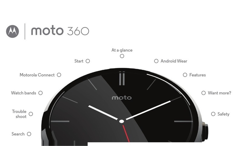 Motorola Moto 360 user manual