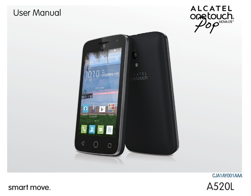Alcatel ONETOUCH Pop NOVA LTE User manual Alcatel ONETOUCH Pop NOVA LTE User manual