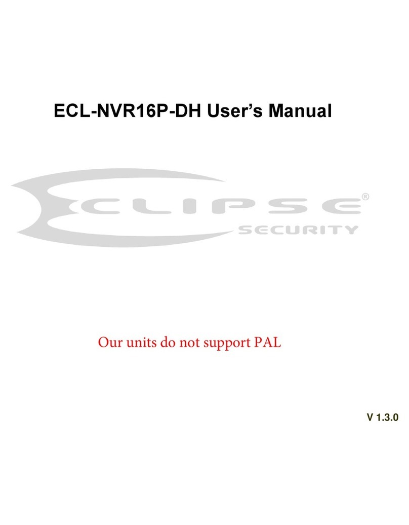Eclipse Security ECL-NVR16P-DH user manual Eclipse Security ECL-NVR16P-DH user manual