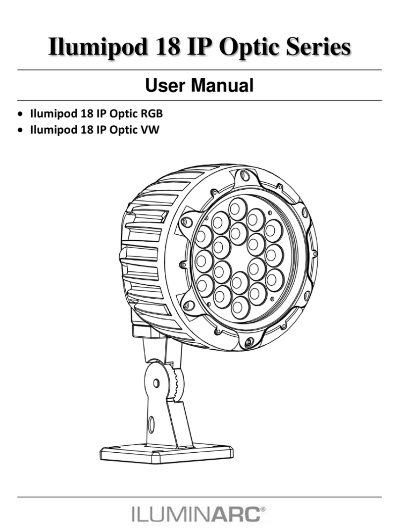 Illuminite Illumipod 18 IP Optic RGB user manual