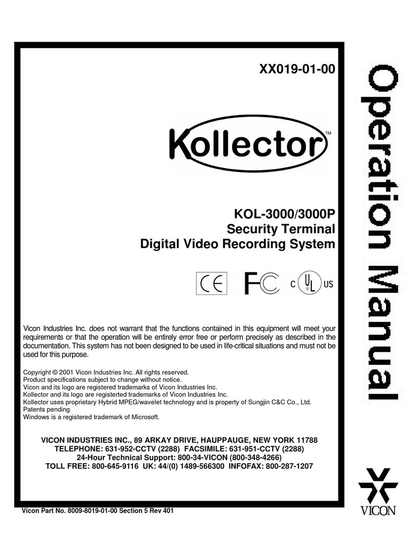 Vicon KOL-3000 Operation manual