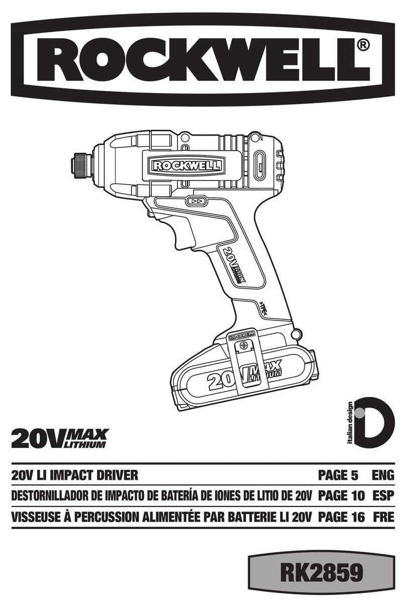 Rockwell RK2859 User manual Rockwell RK2859 User manual