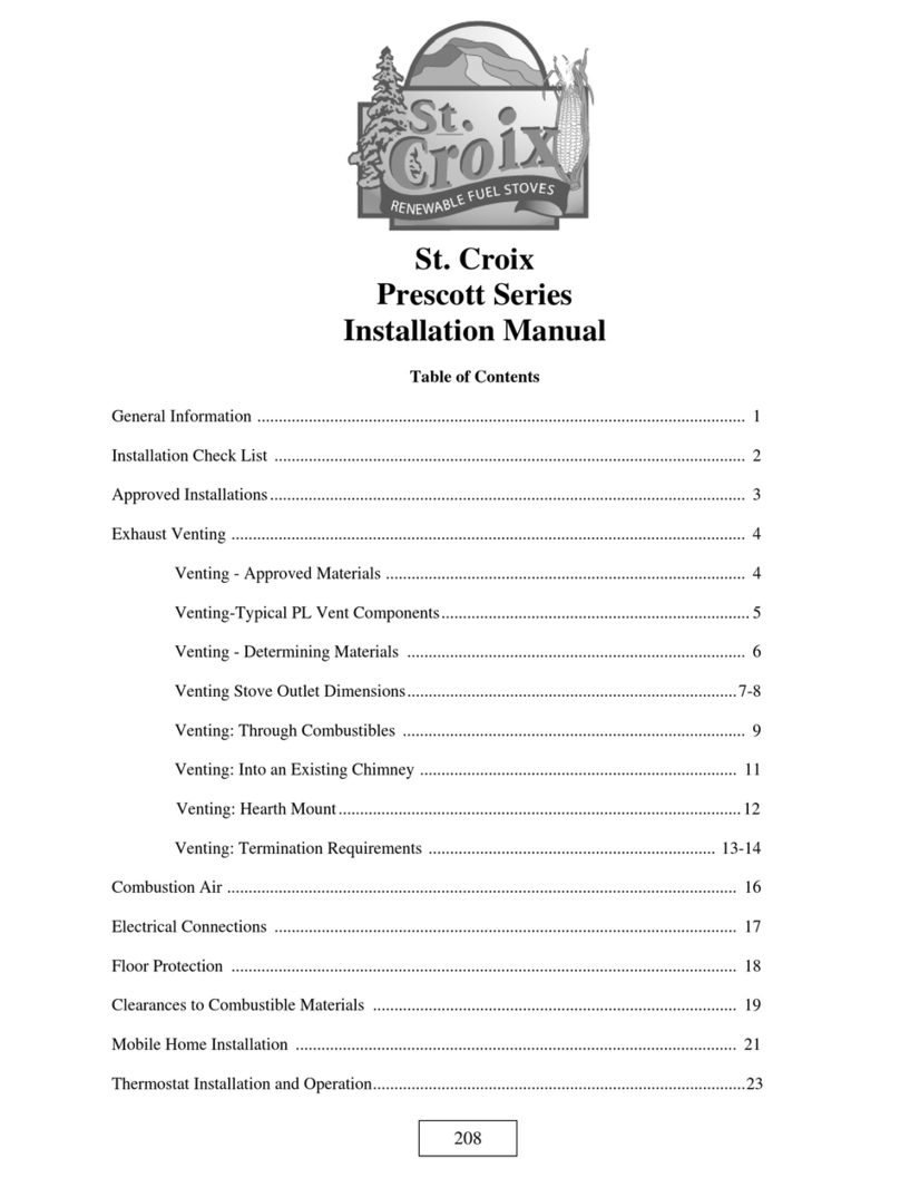 St. Croix Prescott EXP User manual