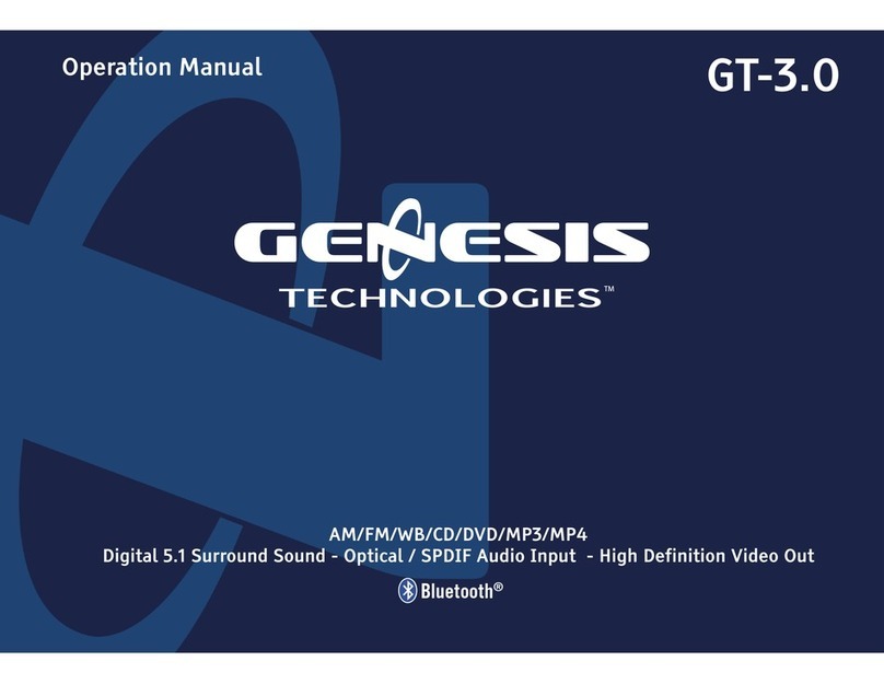 Genesis GT-3.0 User manual