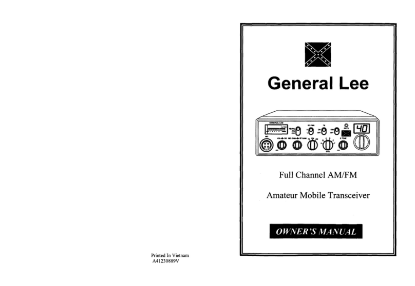General Lee 11181704 owner's manual General Lee 11181704 owner's manual