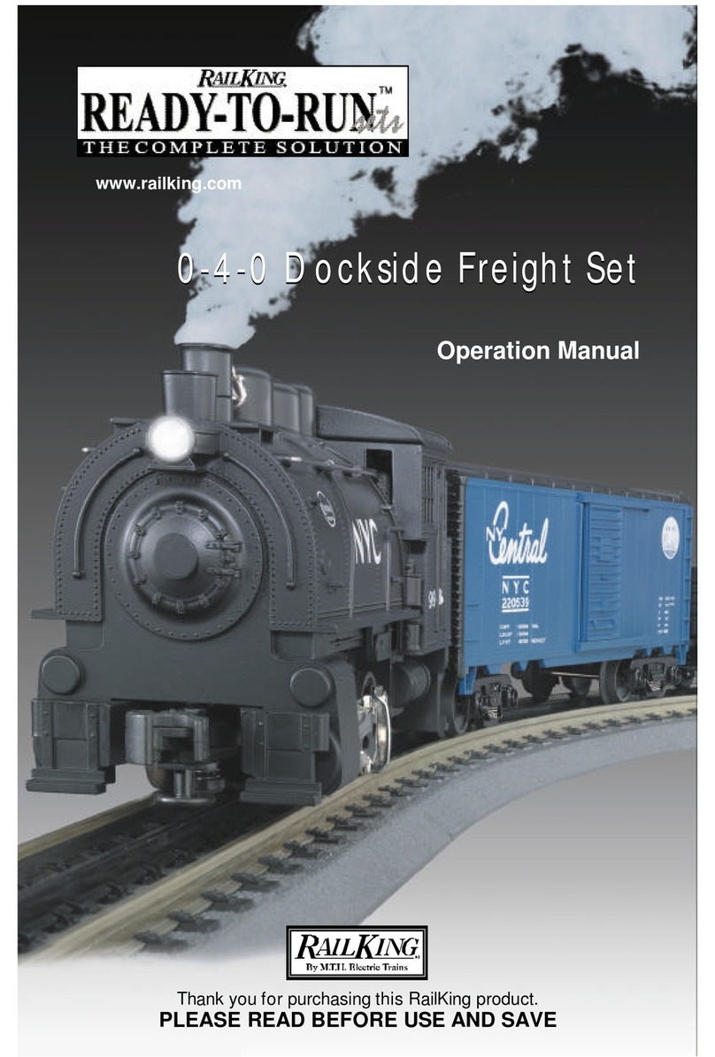 Rail King 0-4-0 Dockside Freight Set User manual