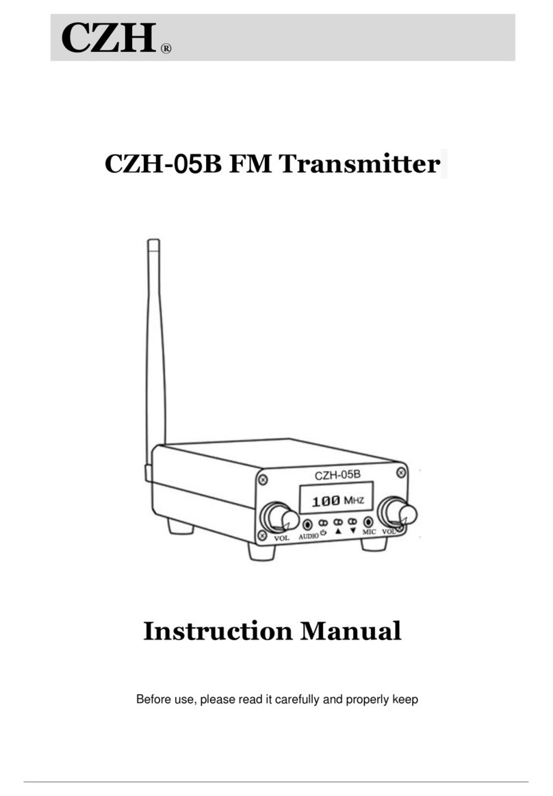 CZH CZH-05B instruction manual