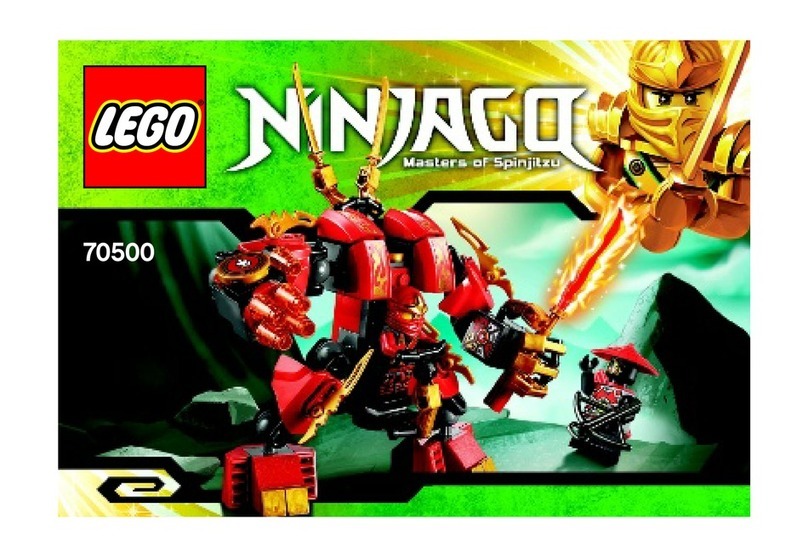 LEGO 70500 NINJAGQ Assembly guide