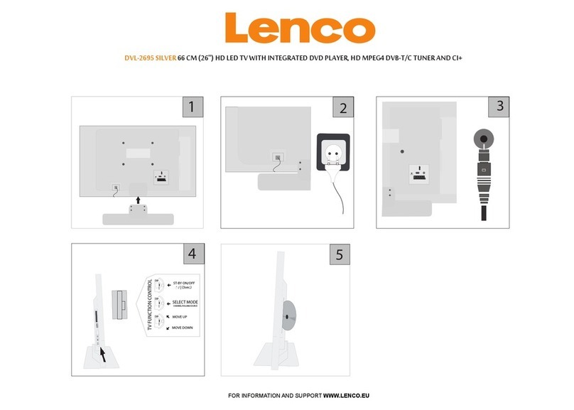 LENCO DVL-2695 SILVER User manual