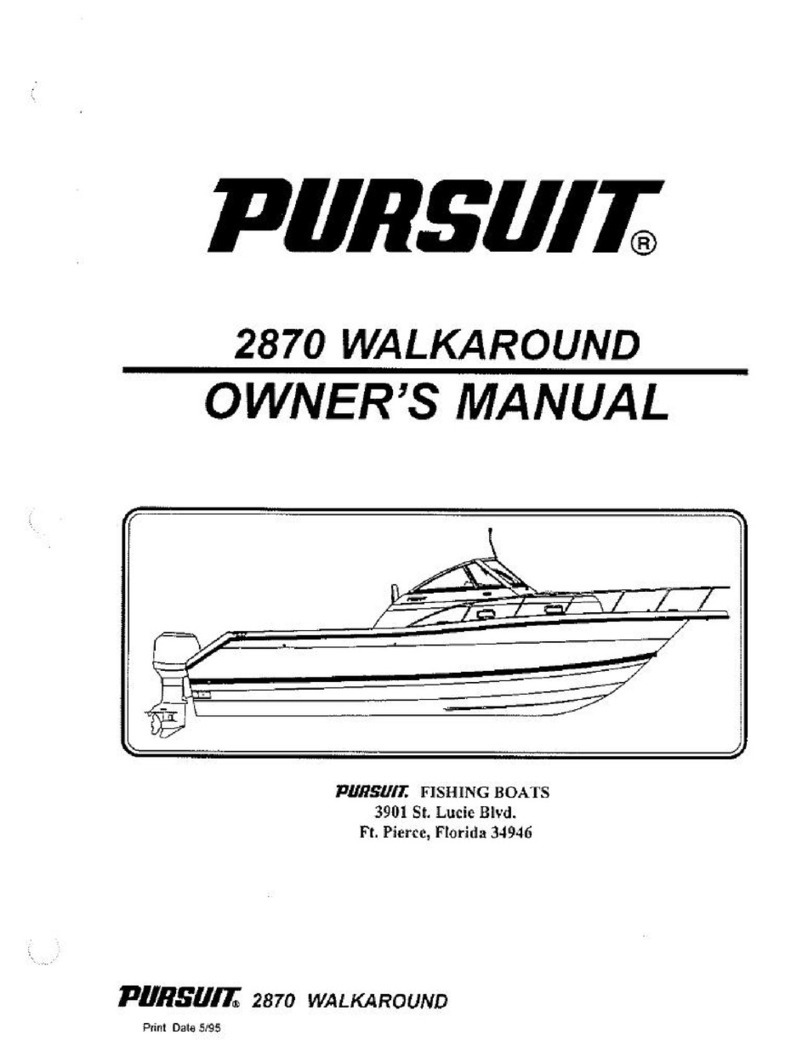 PURSUIT 2870 Walkaround User manual